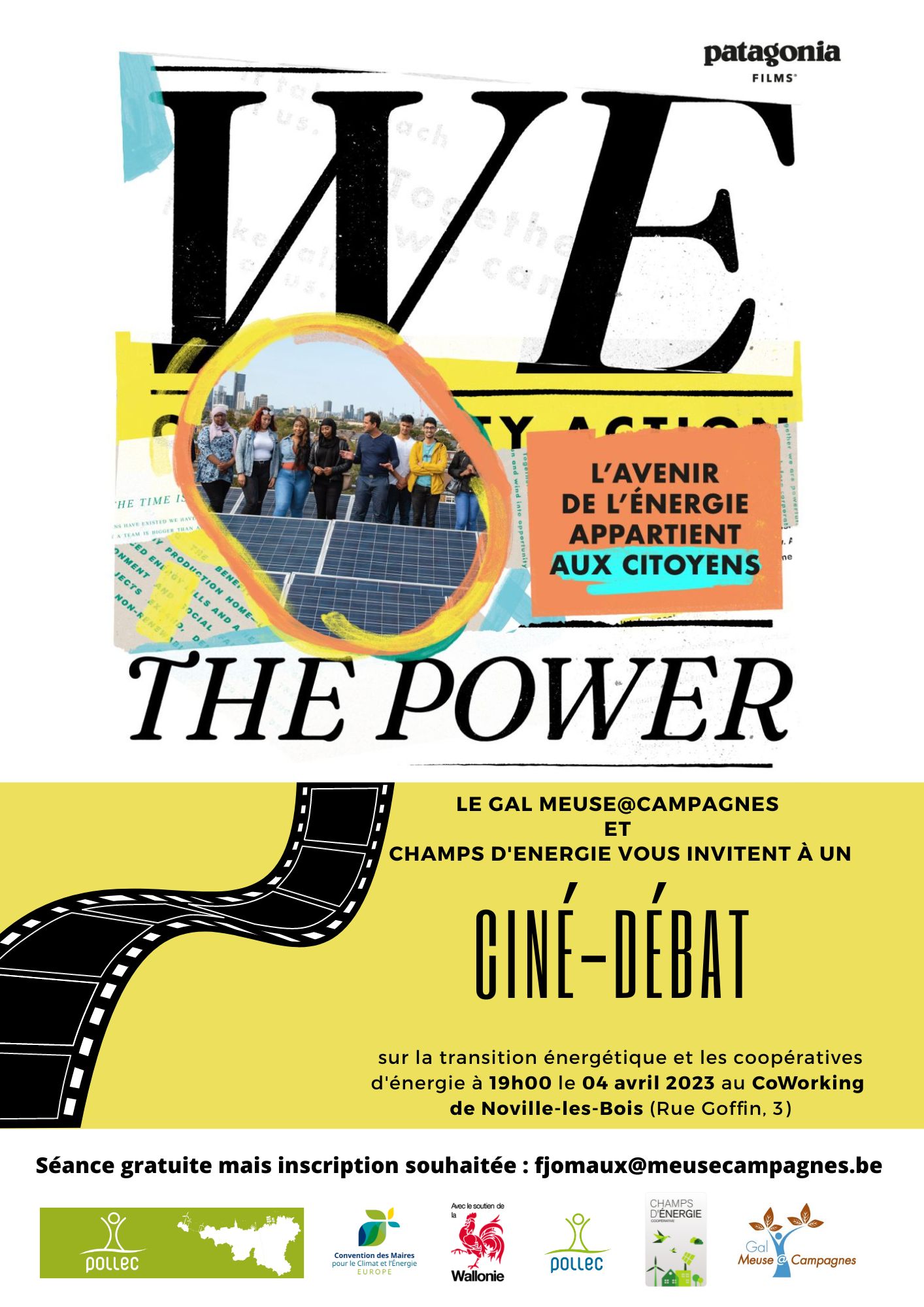 Affiche du ciné-débat We The Power